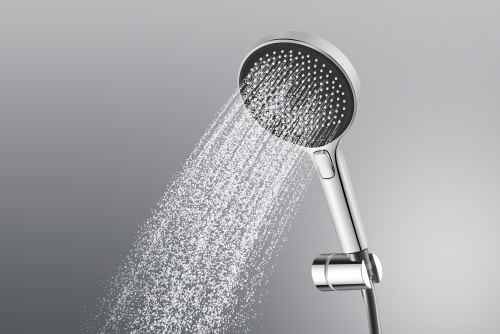 Душевая лейка Sancos Nok SC6001CH-B круглая - фото 2